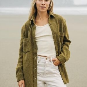 Olive Utility Jacket for Women